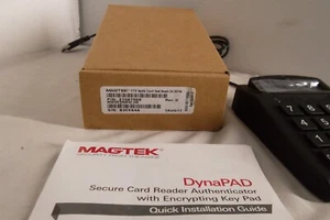 MagTeK DynaPAD 21087008 USB Magnetic Stripe Card Reader w/Keypad SCRA LCD NEW - Picture 1 of 13