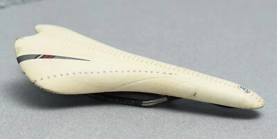 Sillín Bontrager Race X Lite, blanco, carretera, rieles de titanio ti Foto 1 de 4