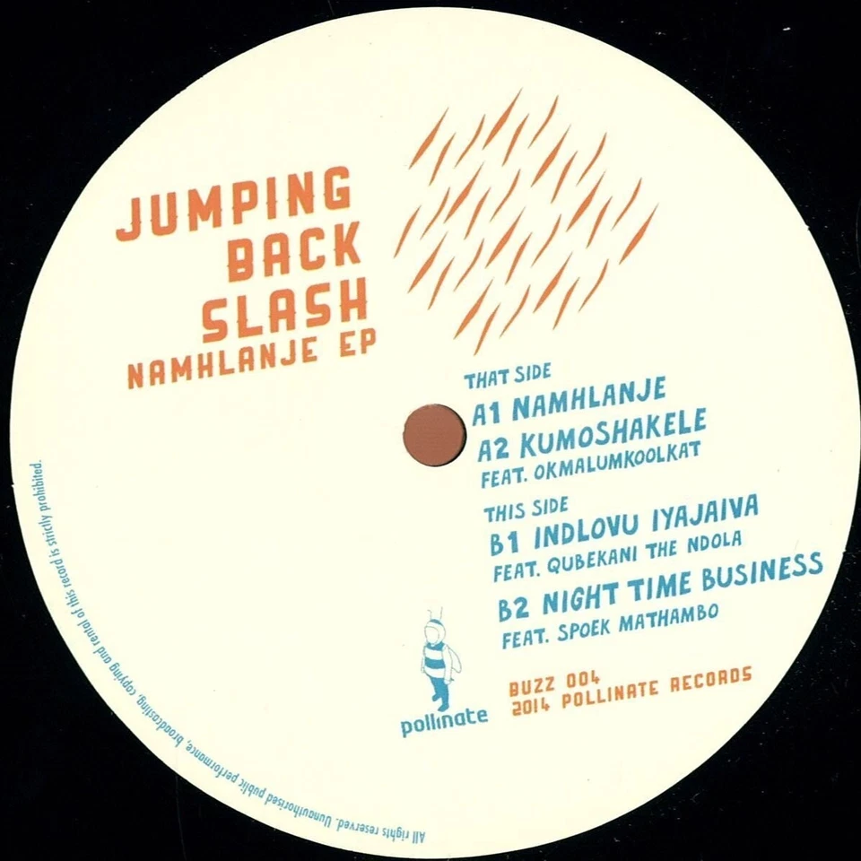 JUMPING BACK SLASH - NAMHLANJE  VINYL SINGLE NEUF  - Photo 1/1