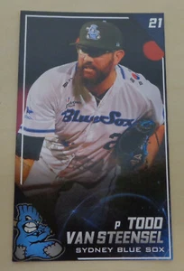 2019/20 Sydney Blue Sox (ABL) TODD VAN STEENSEL - Fargo-Moorhead RedHawks - Picture 1 of 2