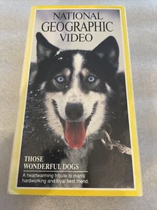 National Geographic Video - Those Wonderful Dogs (VHS, 1995) - Picture 1 of 2