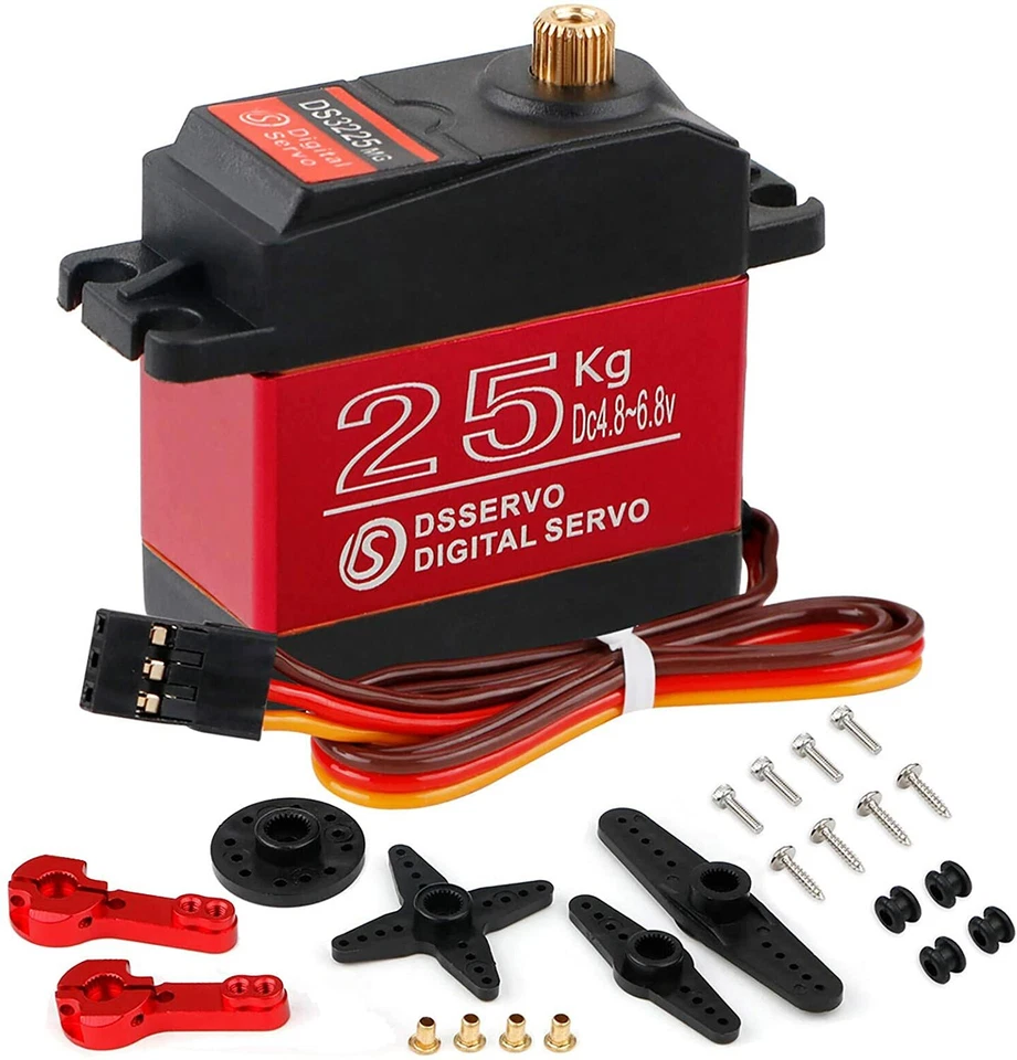 Dsservo DS3225 25kg Wasserdicht Metal Gear High Torque Digital Servo RC  - Bild 1 von 4