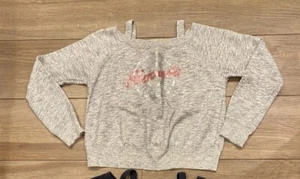 Abercrombie &Fitch Youth Girls Sweatshirt 11/12 Logo Sweatshirt - Picture 1 of 1
