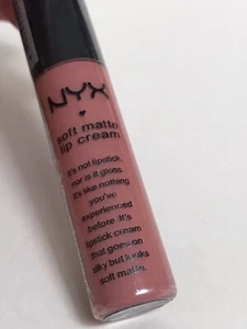 NYX Lipgloss Soft Matte Lip Cream Silky SMLC02, Neutral Pink,City:Stockholm 6.5g - Picture 1 of 2