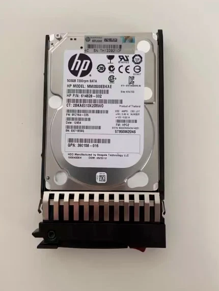HP 507750-b21 508035-001 507749-001 500GB 7.2K SATA 2.5 MDL HARD DRIVE - Image 1 of 1