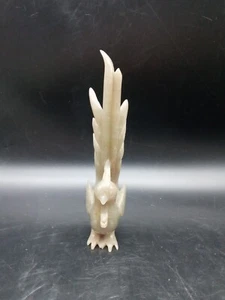 Stone Hand Carved Rooster Figurine - Picture 1 of 5