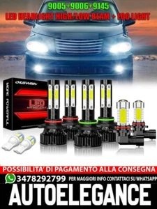 Per Chrysler PT Cruiser2006-2010 8X LED Faro Abbagliante-Anabbagliante Fendinebb - Imagen 1 de 15
