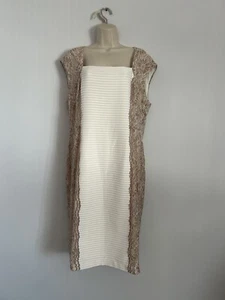 GINA BACCONI Lace Occasion Dress UK 20 Wedding Races - Picture 1 of 17