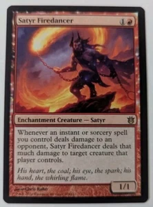 Satyr Firedancer, Born of the Gods, Magic The Gathering, MTG - Picture 1 of 2