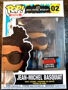 FUNKO POP! ARTIST #02 JEAN-MICHEL BASQUIAT 2019 FALL CONVENTION Exclusive - Picture 1 of 1