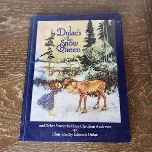 Vintage 1981 Dulac's The Snow Queen & Other Stories by Hans Andersen Hardcover - Picture 1 of 19