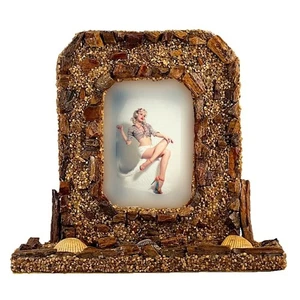 Marco de fotos de mesa ideal para casa de playa o cabaña - Imagen 1 de 10