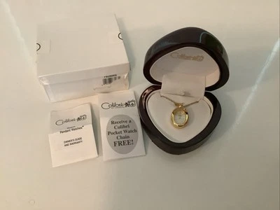 Reloj Colgante Cuarzo Vintage Colibri PWL-090045S Tono Dorado Caja Original y Papeles Foto 1 de 4