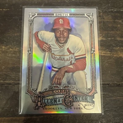 Refrator Cardinals Cromado Topps Allen & Ginter Ozzie Smith 2025 - Imagem 1 de 2