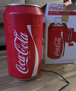 Coca Cola Mini Can Fridge Thermoelectric Cooler - Picture 1 of 6