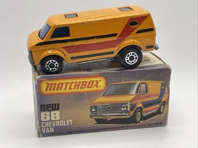 MATCHBOX LESNEY SUPERFAST No 68 CHEVROLET VAN IN Vgc - Image 1 of 4