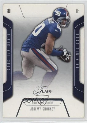 2003 Flair Jeremy Shockey #30 - Image 1 of 2