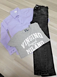 Tom Tailor Jeans, S.Oliver Hemd, Vingino Shirts 128 - Bild 1 von 6