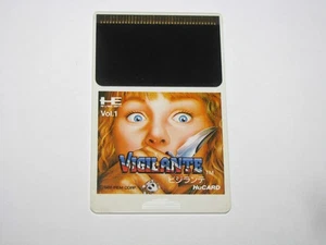 Vigilante PC Engine HuCard Japan import card only US Seller - Picture 1 of 2
