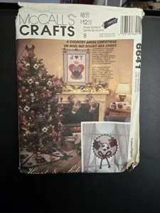 McCall’s Crafts Pattern 6641 A Country Angel Christmas One Size Uncut USA - Picture 1 of 4