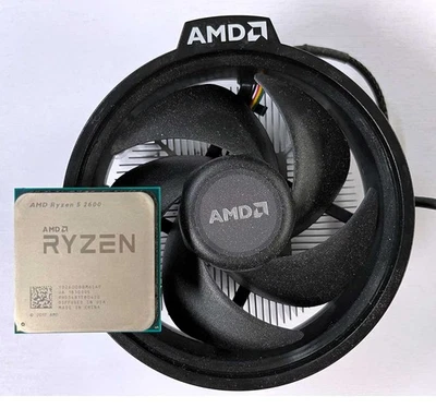 AMD Ryzen 5 2600 Desktop CPU + AMD Wraith Stealth Cooler - Image 1 of 3