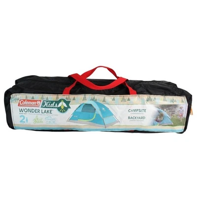 Coleman Kids Wonder Lake Dome Tent 2 Person 7x4 FT 2154424 New - Image 1 of 4