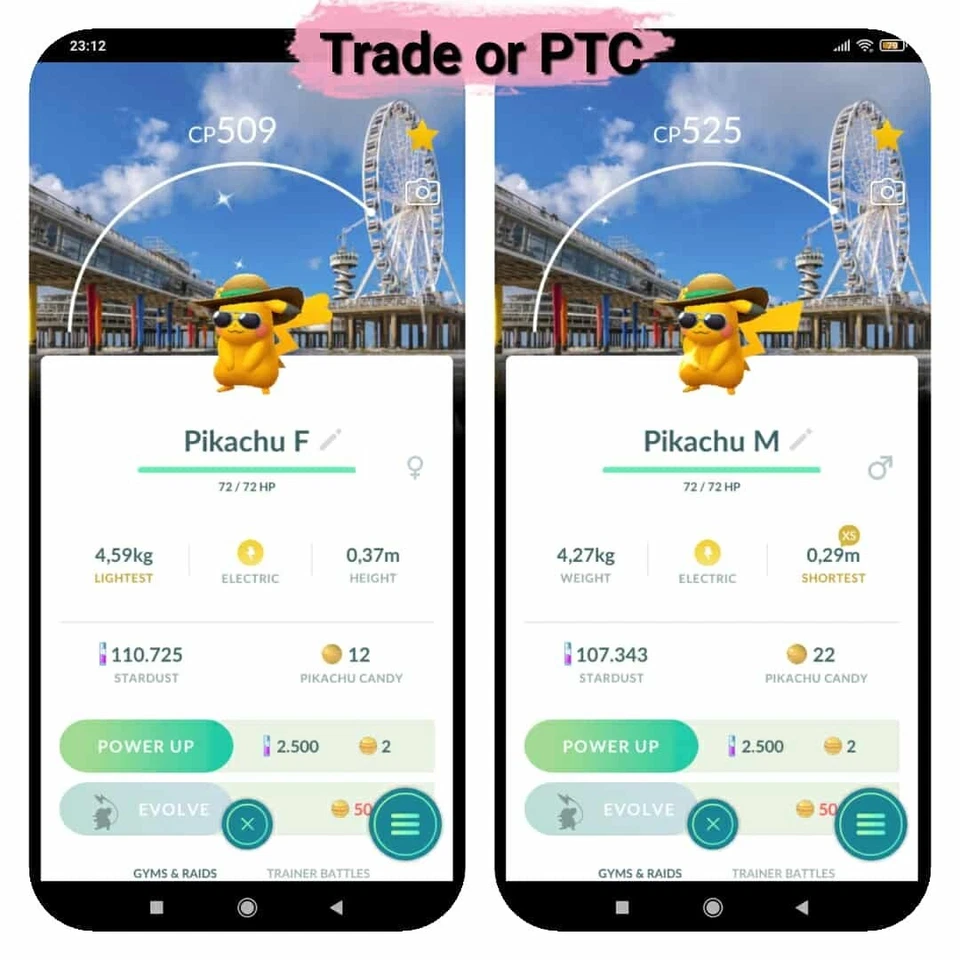 Shiny Pikachu Summer Hat (Den Haag Netherlands Background) - Tr.a.d.e or P.T.C - Image 1 of 1