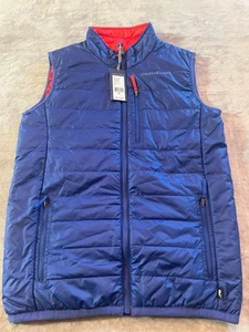 Vineyard Vines Mountain Weekend Vest Mens Boys XL 20 Puffer Quilted Full Zip - Picture 1 of 8