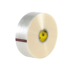 3M 371 Carton Sealing Tape Clear 3" x 1000 yard Roll (4 Roll/Case) - Picture 1 of 1