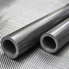 3K Roll Wrapped 35mm Carbon Fiber Tube 35mm x 25mm x 500mm Glossy for RC