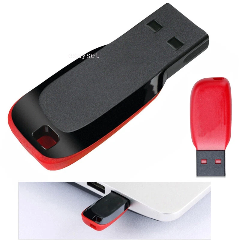 2TB 128GB USB 2.0 Flash Drive Thumb U Disk Memory Stick Pen PC Laptop Mini - Image 1 of 4