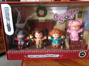 Sealed Fisher Price Little People "A Christmas Story" Four Figure Set MIP - Imagen 1 de 4