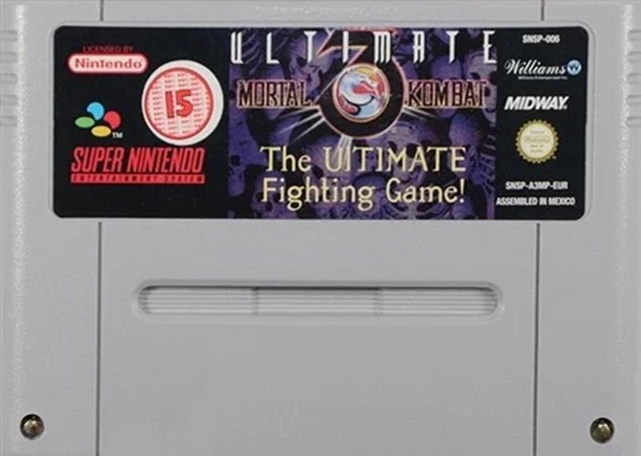 Nintendo SNES Ultimate Mortal Kombat 3 Video Games for sale Nintendo SNES Ultimate Mortal Kombat 3 Video Games for sale