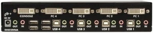StarTech SV431DVIUAGB Quatre (4) -port DVI/VGA USB & Acoustique KVM Switch - Photo 1/5
