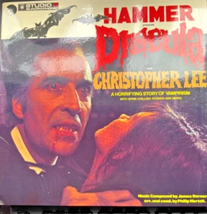 OST - JAMES BERNARD / CHRISTOPHER LEE --HAMMER PRESENTS DRACULA -- UK LP 1974 - Picture 1 of 2