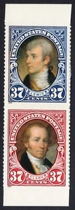 Scott #3856 Lewis & Clark Vertical Strip (Pair) of Stamps - MNH - Picture 1 of 1