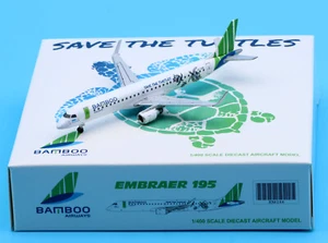 Avión diecast JC Wings 1:400 Bamboo Airways Embraer 190-200LR modelo OY-GDB - Imagen 1 de 12