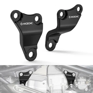 8MM Aluminum Engine Upper Mount Brackets For Honda TRX450R TRX450ER 2006-2014 - Picture 1 of 8