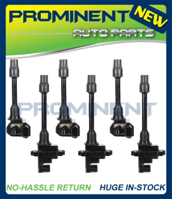 Bobina de ignição para 1995-99 Nissan Maxima 1996-99 Infiniti I30 3.0 V6 UF138 UF263 - Imagem 1 de 4