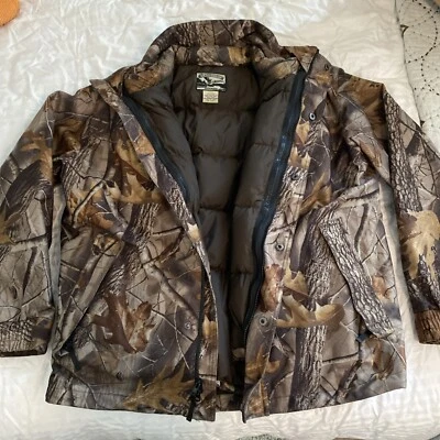 Field & Stream Winter Camo Parka Size Large With Removable Camo Vest. - Image 1 of 4