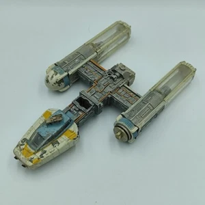 ASTRONAVE STAR WARS 1996 Y-WING FIGHTER ACTION FLEET SERIES GOLD LEADER - Foto 1 di 2