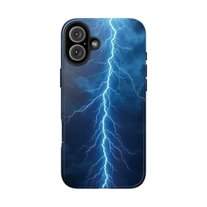 Electric Lightning Phone Case - Tough Phone Cases, Shockproof Protective Cover, - Picture 1 of 97
