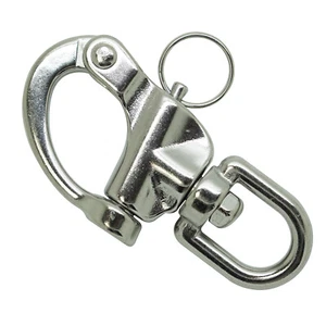 Scuba Choice 9cm SS Swivel Snap Shackles Quick Release Bail Rigging - Picture 1 of 1