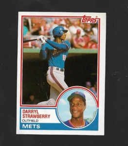 Darryl Strawberry Mets 1983 Topps Traded Series #108T New York Mets - Picture 1 of 2