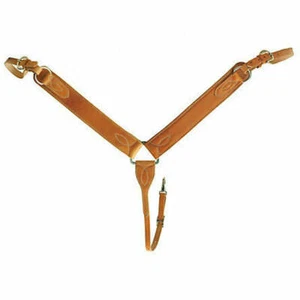 565 Tory Leather Heavy Harness Latigo Leather Breastcollar NEW - Picture 1 of 1