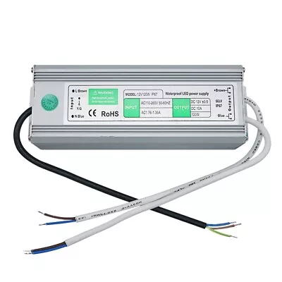 Outdoor Power Supply AC110-240V to DC12V 36W 60W 120W 150W LED Driver Converter - Image 1 of 4