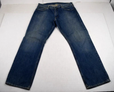 Vintage Polo Ralph Lauren Jeans Size W35 L30 00s Blue Zip Fly Straight Leg - Image 1 of 4