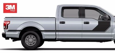 Sideline Hockey Kit 3M Vinyl Sticker Graphic Decal Stripe 15 16 2017 Ford F150 - Image 1 of 4