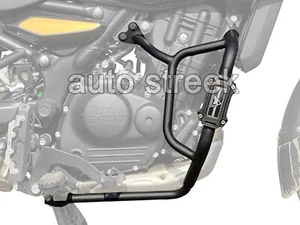 Fit For Royal Enfield New Himalayan 450 CRASH/ LEG GUARD BLACK - Picture 1 of 8