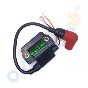 6E5-85570 Boat Ignition Coil  With Spark Plug For 2T 115-200HP Yamaha Outboard - Picture 1 of 5